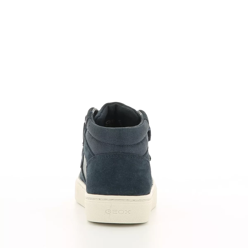 Image (3) de la chaussures Geox - Bottines Bleu en Cuir nubuck Image (3) de la chaussures Geox - Bottines Bleu en Cuir nubuck