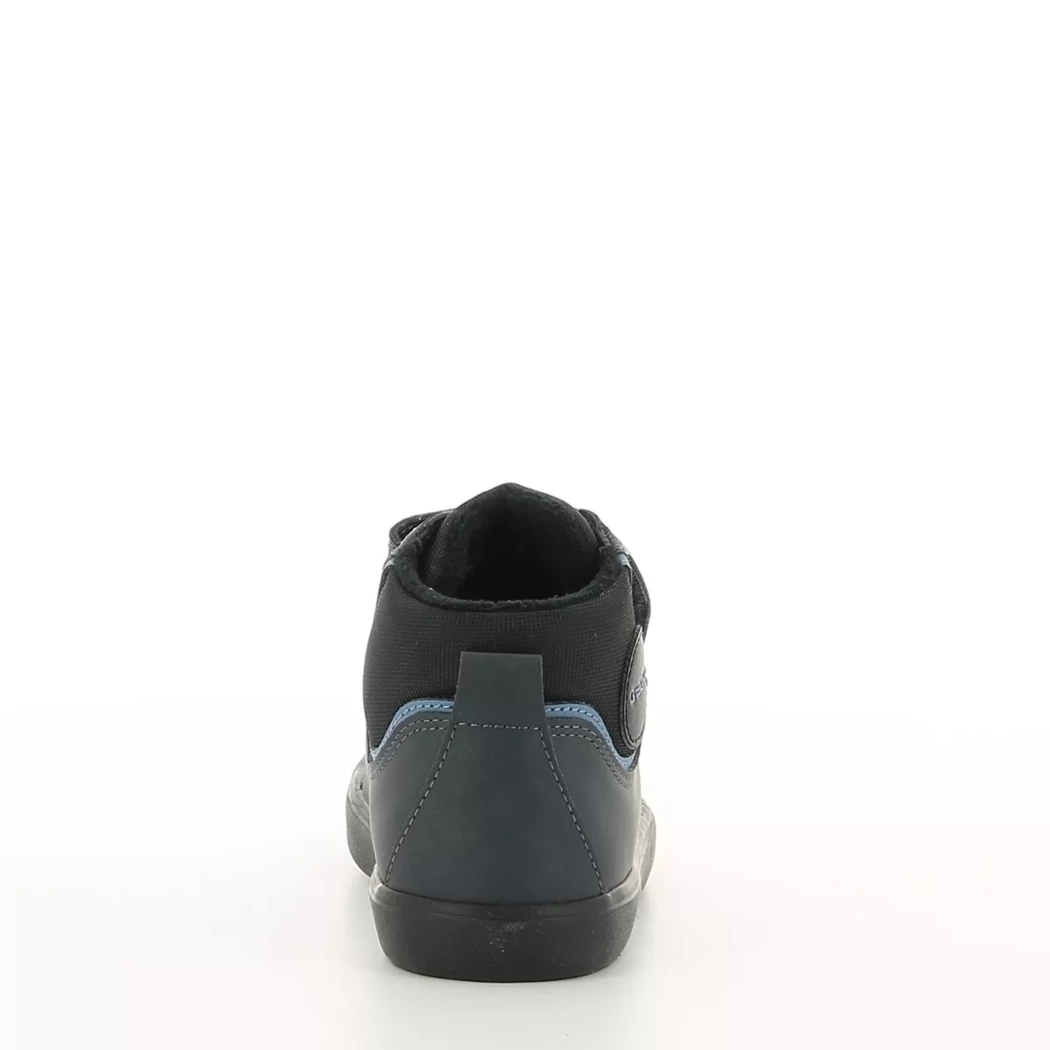 Image (3) de la chaussures Geox - Bottines Bleu en Cuir synthétique