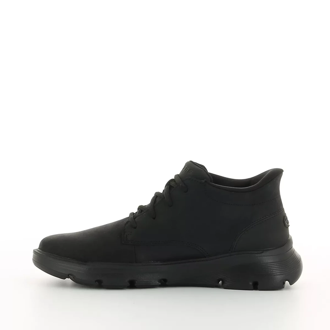 Image (4) de la chaussures Skechers - Bottines Noir en Cuir synthétique Image (4) de la chaussures Skechers - Bottines Noir en Cuir synthétique