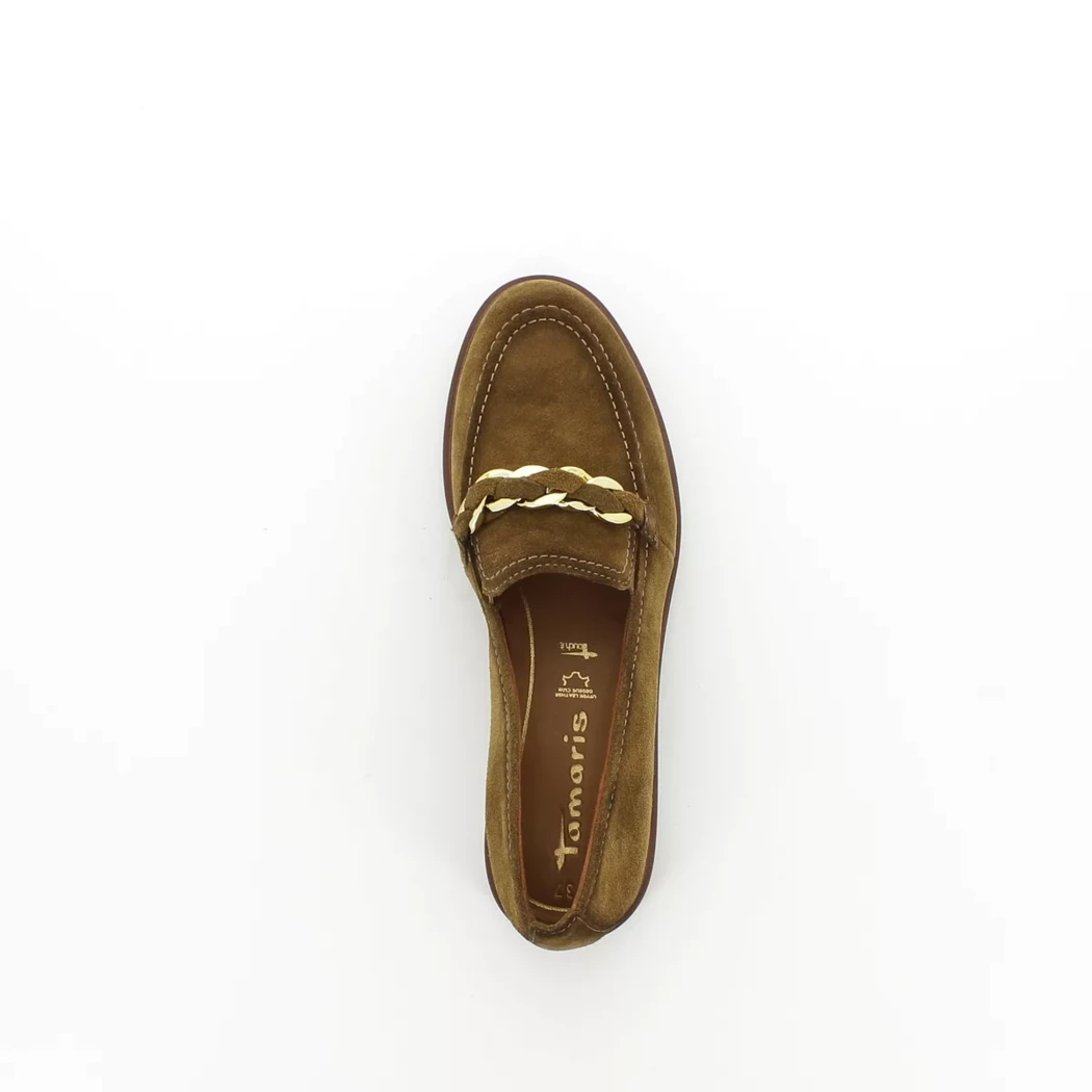 Image (6) de la chaussures Tamaris - Mocassins Cuir naturel / Cognac en Cuir nubuck