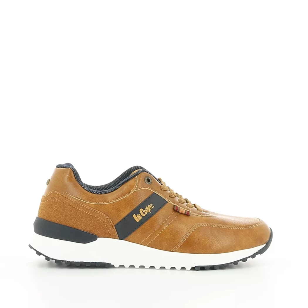 Image (2) de la chaussures Lee Cooper - Baskets Cuir naturel / Cognac en Cuir synthétique