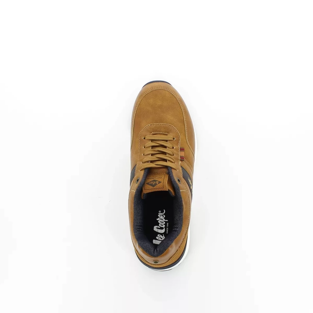 Image (6) de la chaussures Lee Cooper - Baskets Cuir naturel / Cognac en Cuir synthétique
