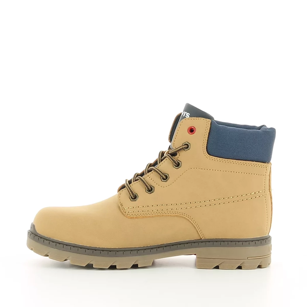 Image (4) de la chaussures Levi's - Bottines Cuir naturel / Cognac en Cuir synthétique