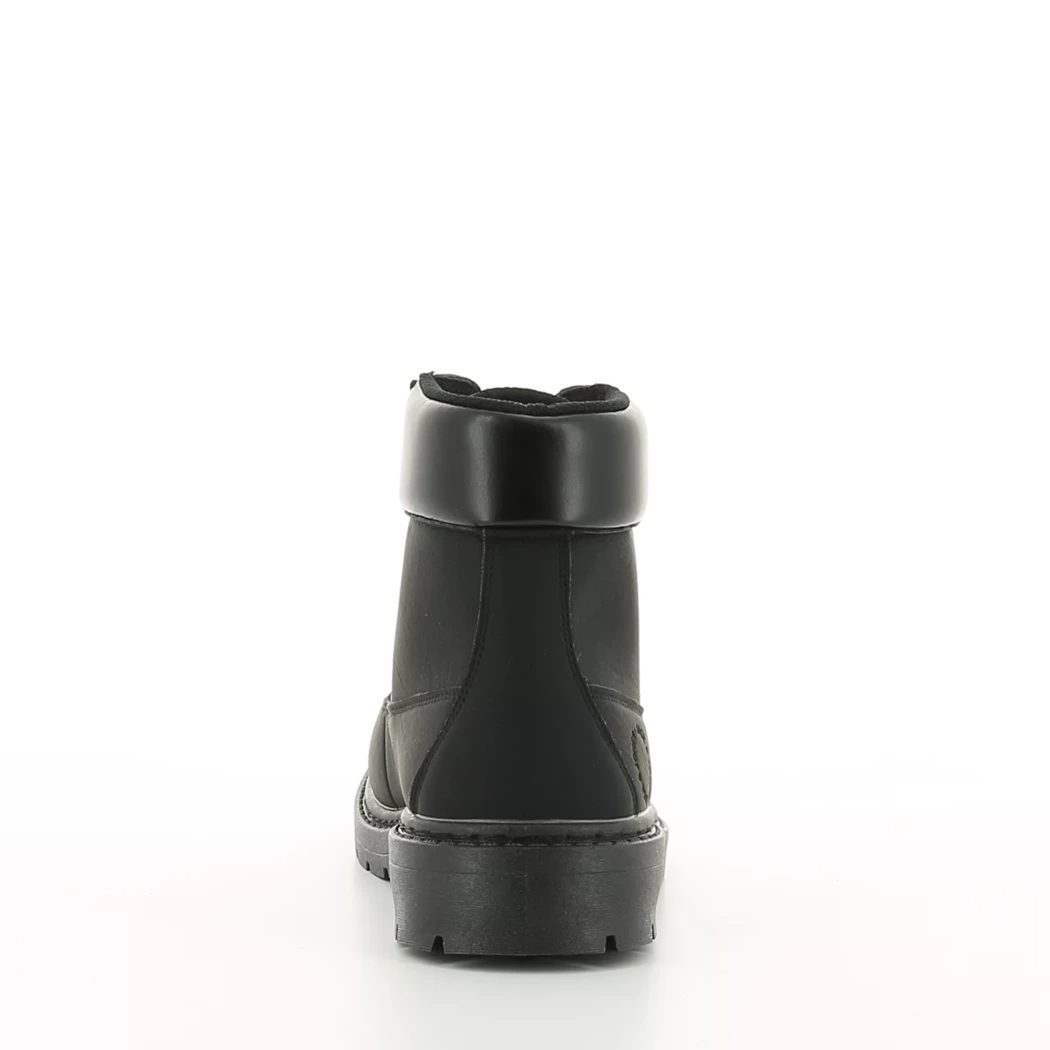 Image (3) de la chaussures Jack & Jones - Bottines Noir en Cuir synthétique