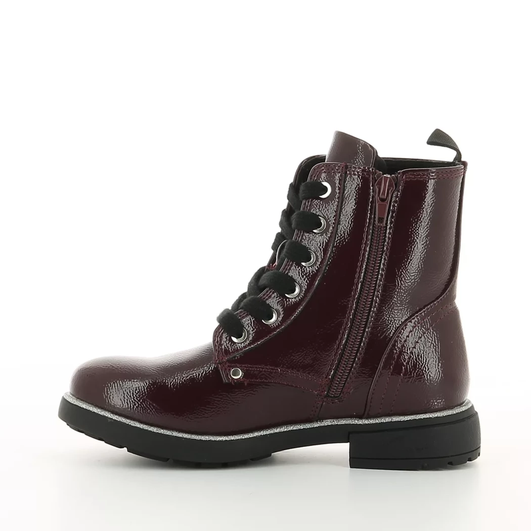 Image (4) de la chaussures Fashion Victim - Bottines Bordeaux en Cuir synthétique Image (4) de la chaussures Fashion Victim - Bottines Bordeaux en Cuir synthétique