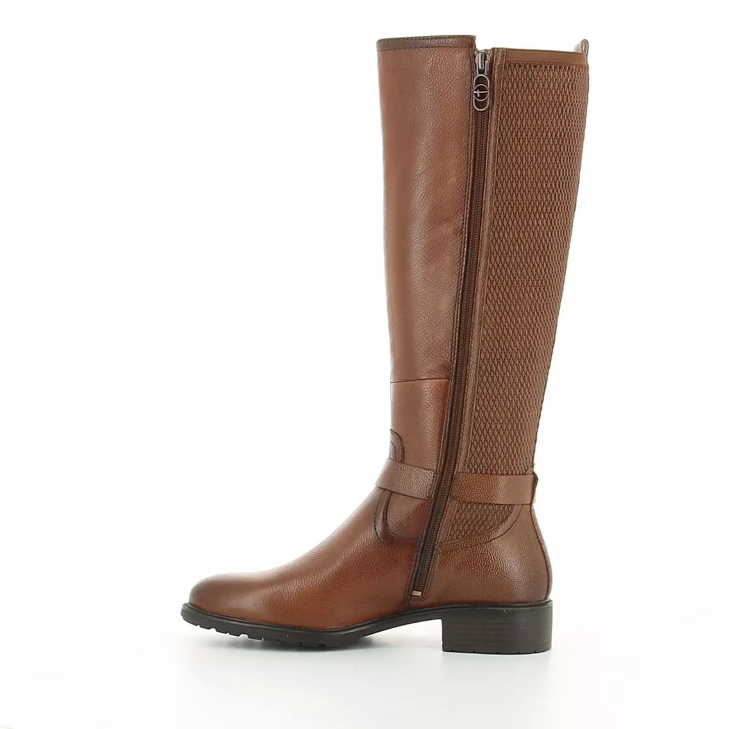 Image (4) de la chaussures Tamaris - Bottes Cuir naturel / Cognac en Cuir et textile Image (4) de la chaussures Tamaris - Bottes Cuir naturel / Cognac en Cuir et textile