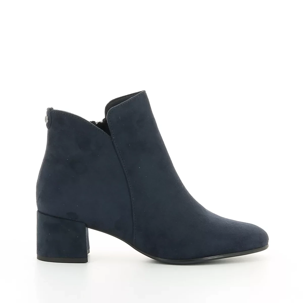 Image (2) de la chaussures Tamaris - Boots Bleu en Cuir synthétique