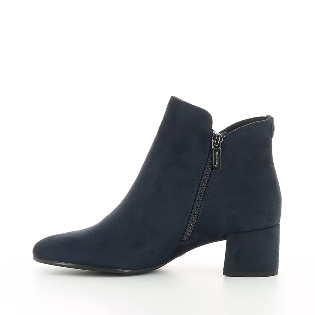 Image (4) de la chaussures Tamaris - Boots Bleu en Cuir synthétique