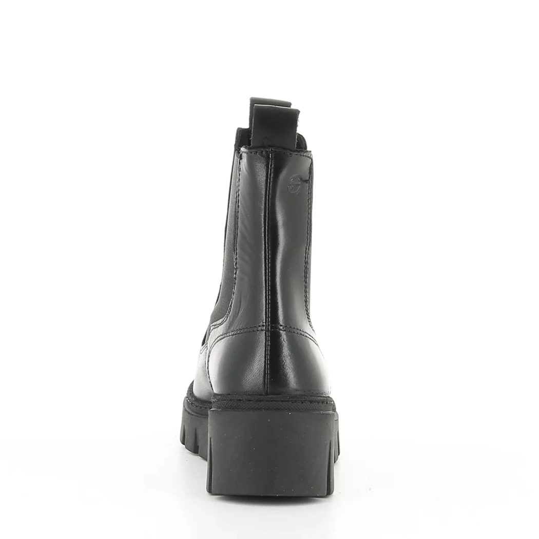 Image (3) de la chaussures Tamaris - Boots Noir en Cuir