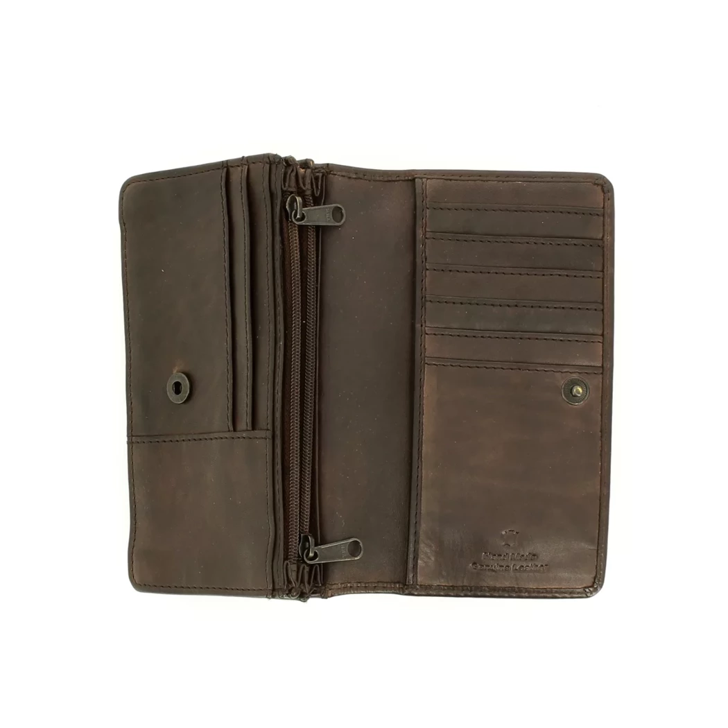 Image (2) de la chaussures Beardesign - Portefeuilles et Pochettes Marron en Cuir