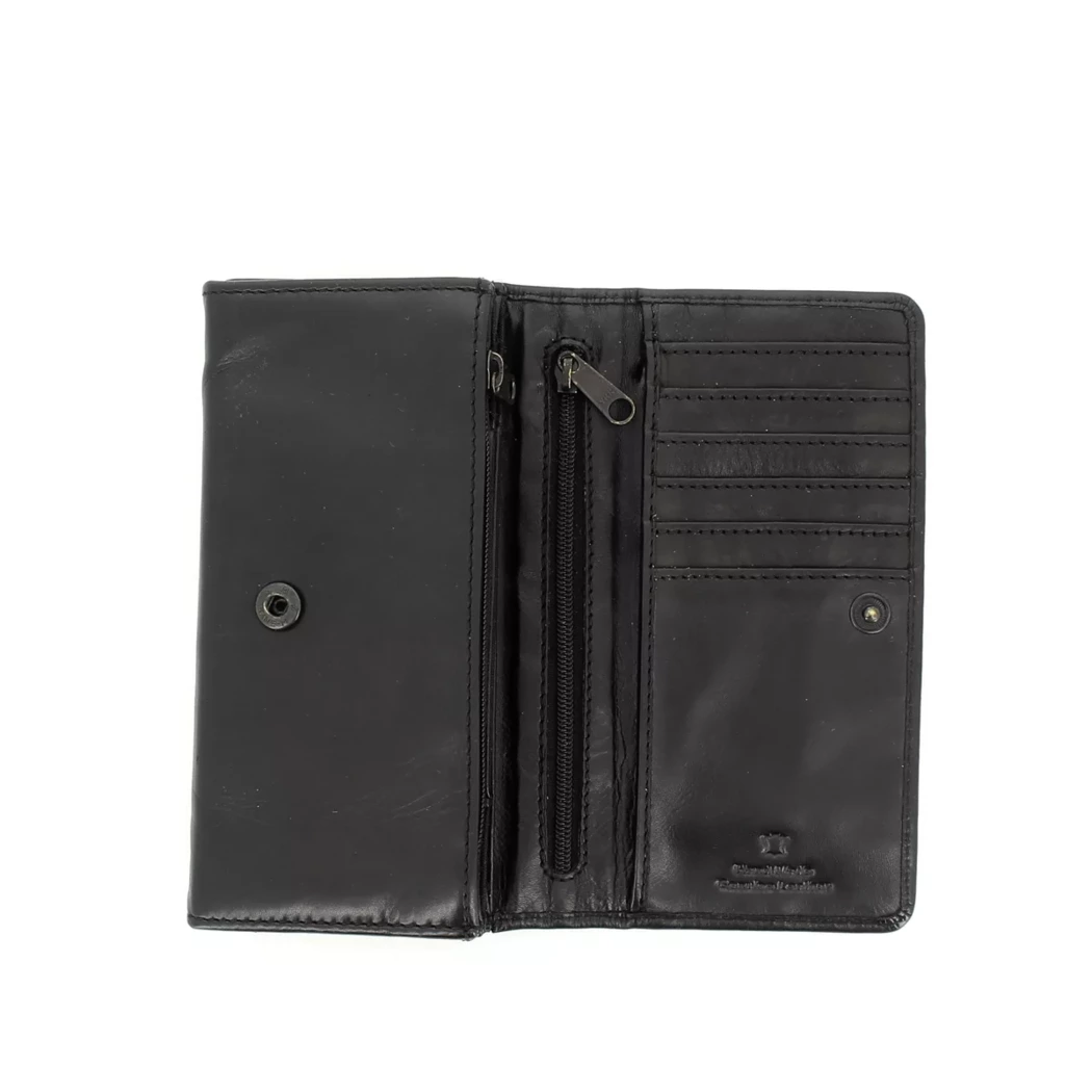 Image (2) de la chaussures Beardesign - Portefeuilles et Pochettes Noir en Cuir