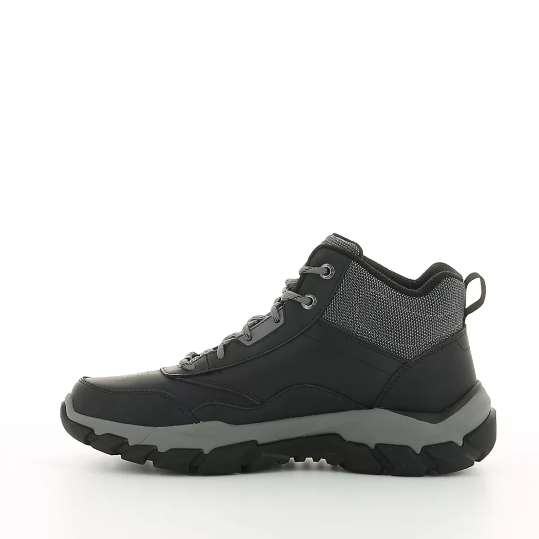 Image (4) de la chaussures Skechers - Bottines Noir en Cuir synthétique