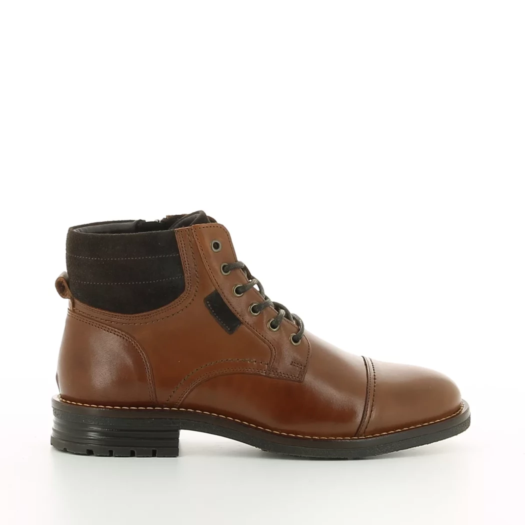 Image (2) de la chaussures Trek Stone - Bottines Cuir naturel / Cognac en Cuir Image (2) de la chaussures Trek Stone - Bottines Cuir naturel / Cognac en Cuir