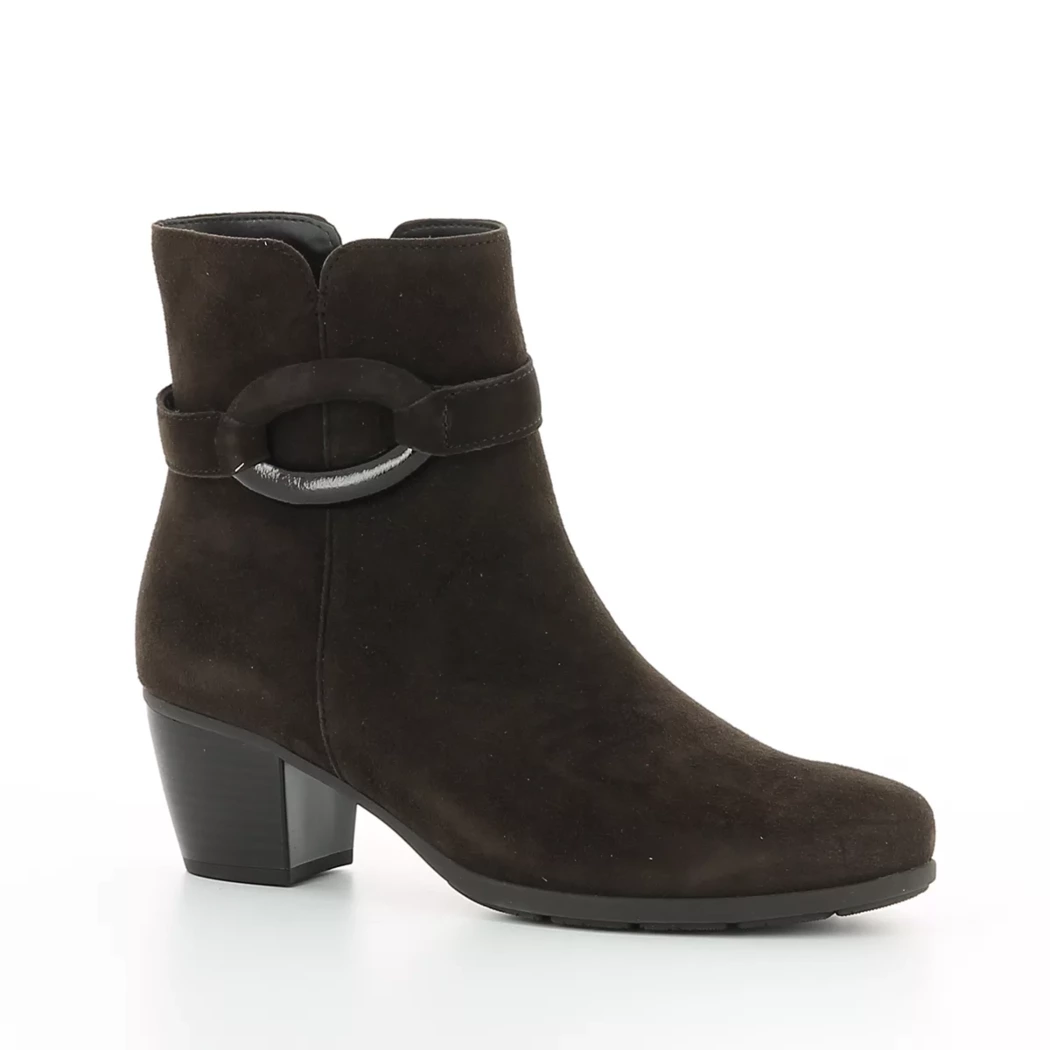 Image (1) de la chaussures Gabor - Boots Marron en Cuir nubuck