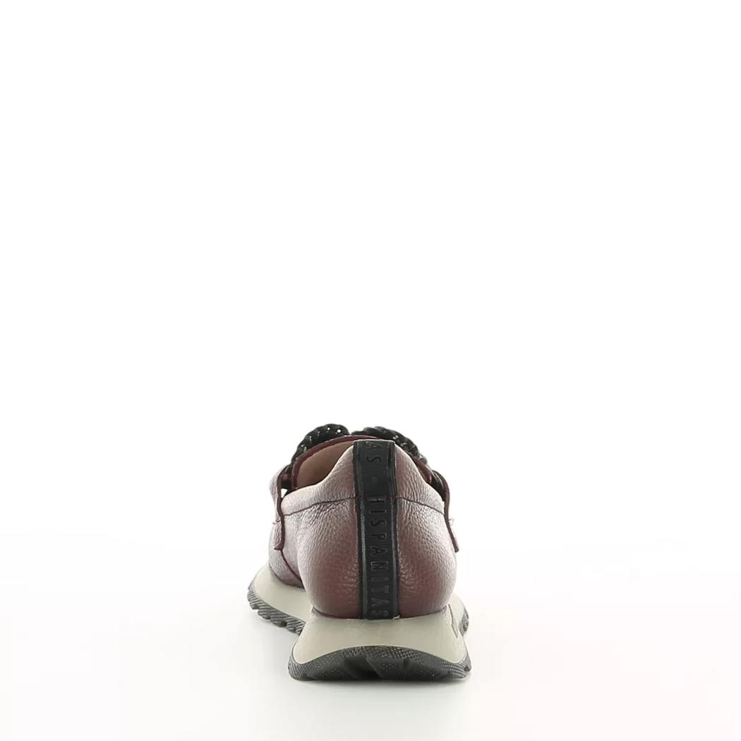 Image (3) de la chaussures Hispanitas - Mocassins Bordeaux en Cuir