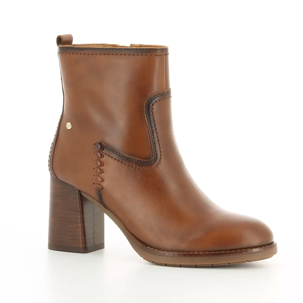 Image (1) de la chaussures Pikolinos - Boots Cuir naturel / Cognac en Cuir