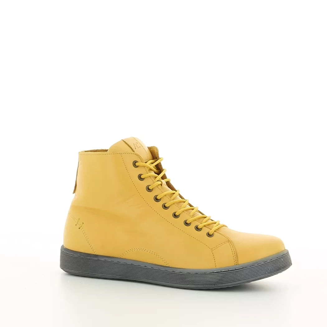Image (1) de la chaussures Andrea Conti - Bottines Jaune en Cuir Image (1) de la chaussures Andrea Conti - Bottines Jaune en Cuir