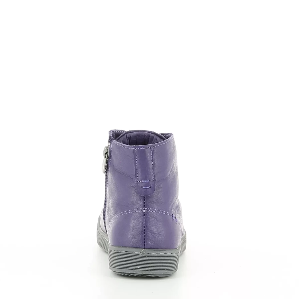 Image (3) de la chaussures Andrea Conti - Bottines Violet / Lilas en Cuir