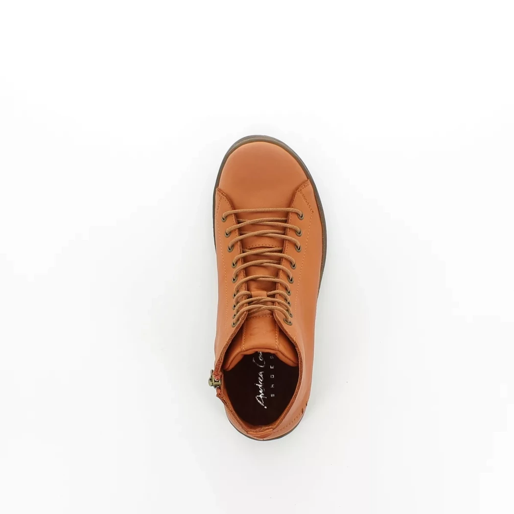 Image (6) de la chaussures Andrea Conti - Bottines Orange en Cuir