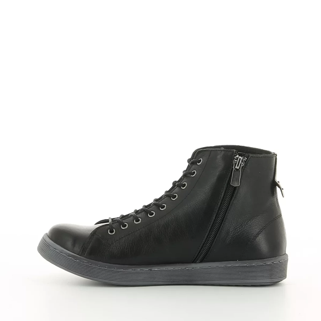 Image (4) de la chaussures Andrea Conti - Bottines Noir en Cuir