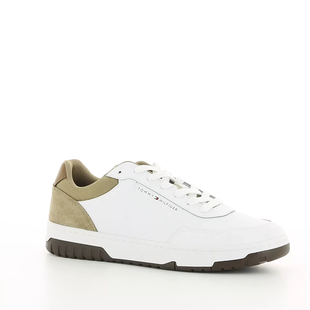 Image (1) de la chaussures Tommy Hilfiger - Baskets Blanc en Cuir