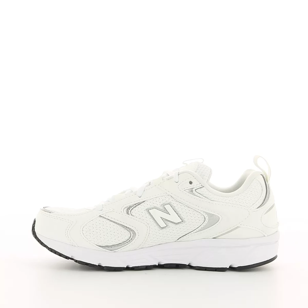 Image (4) de la chaussures New Balance - Baskets Blanc en Cuir synthétique