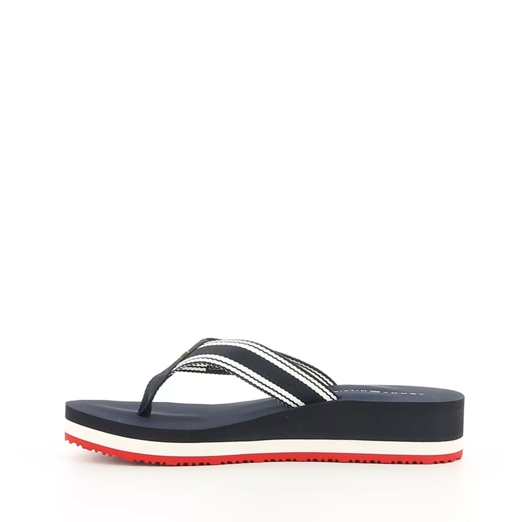 Image (4) de la chaussures Tommy Hilfiger - Mules et Sabots Bleu en Textile