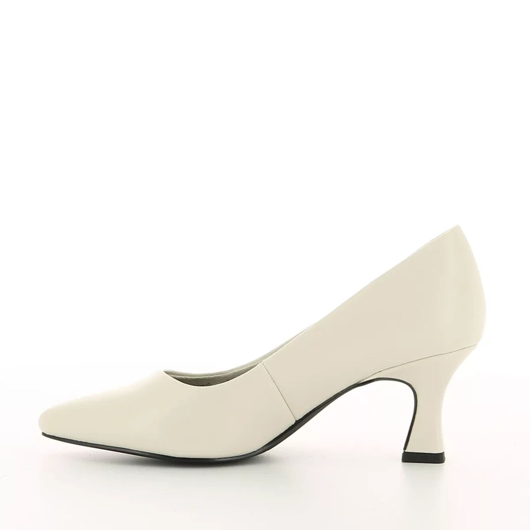 Image (4) de la chaussures Marco Tozzi - Escarpins Blanc en Cuir synthétique