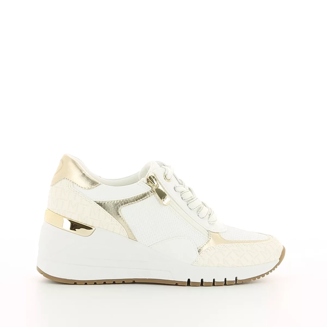 Image (2) de la chaussures Marco Tozzi - Baskets Blanc en Cuir synthétique