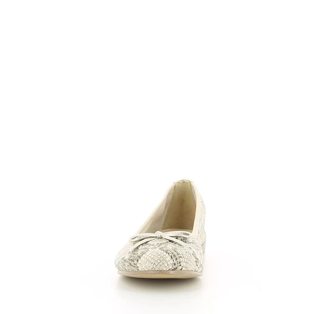 Image (5) de la chaussures Tamaris - Ballerines Beige en Cuir nubuck