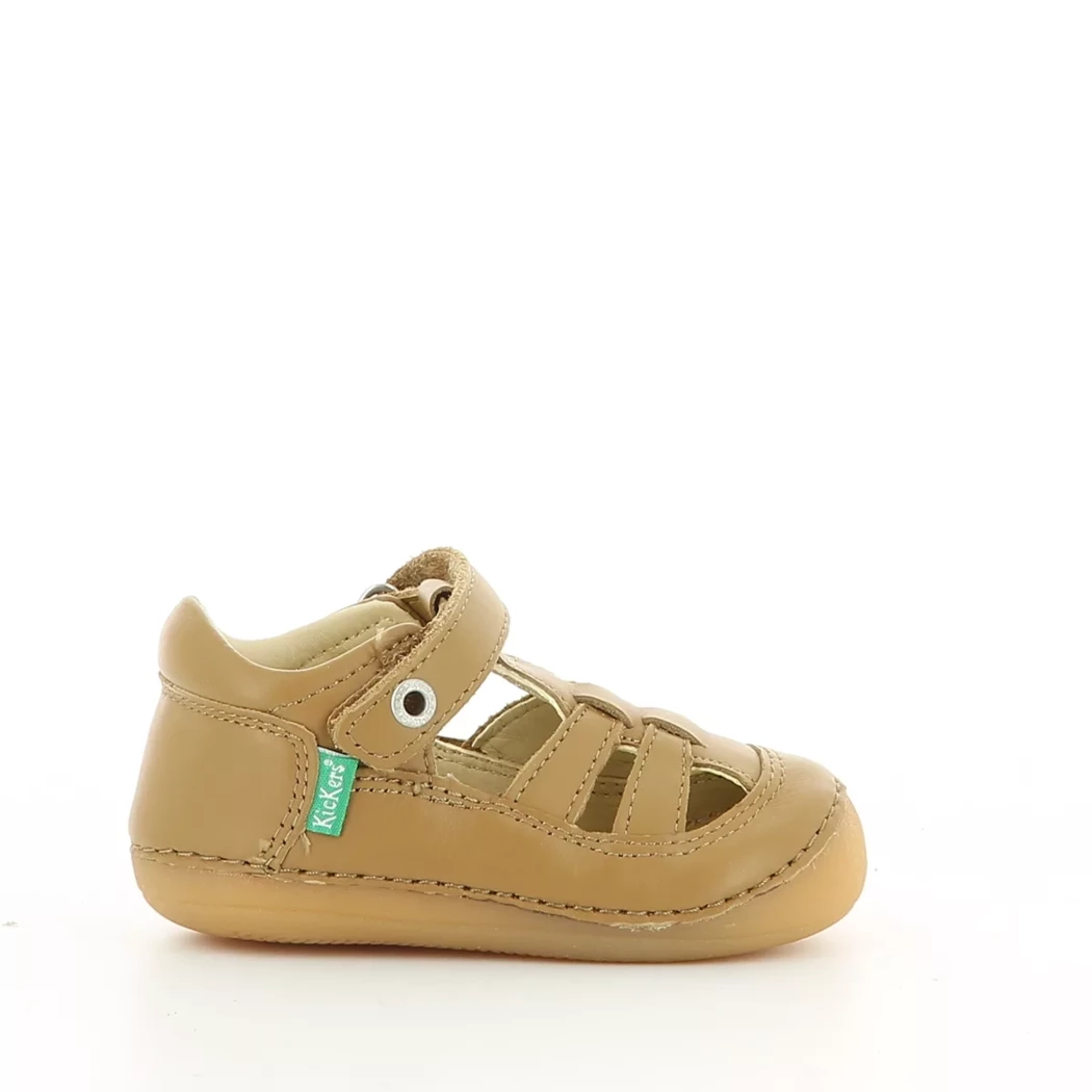 Image (2) de la chaussures Kickers - Bottines ouvertes Cuir naturel / Cognac en Cuir