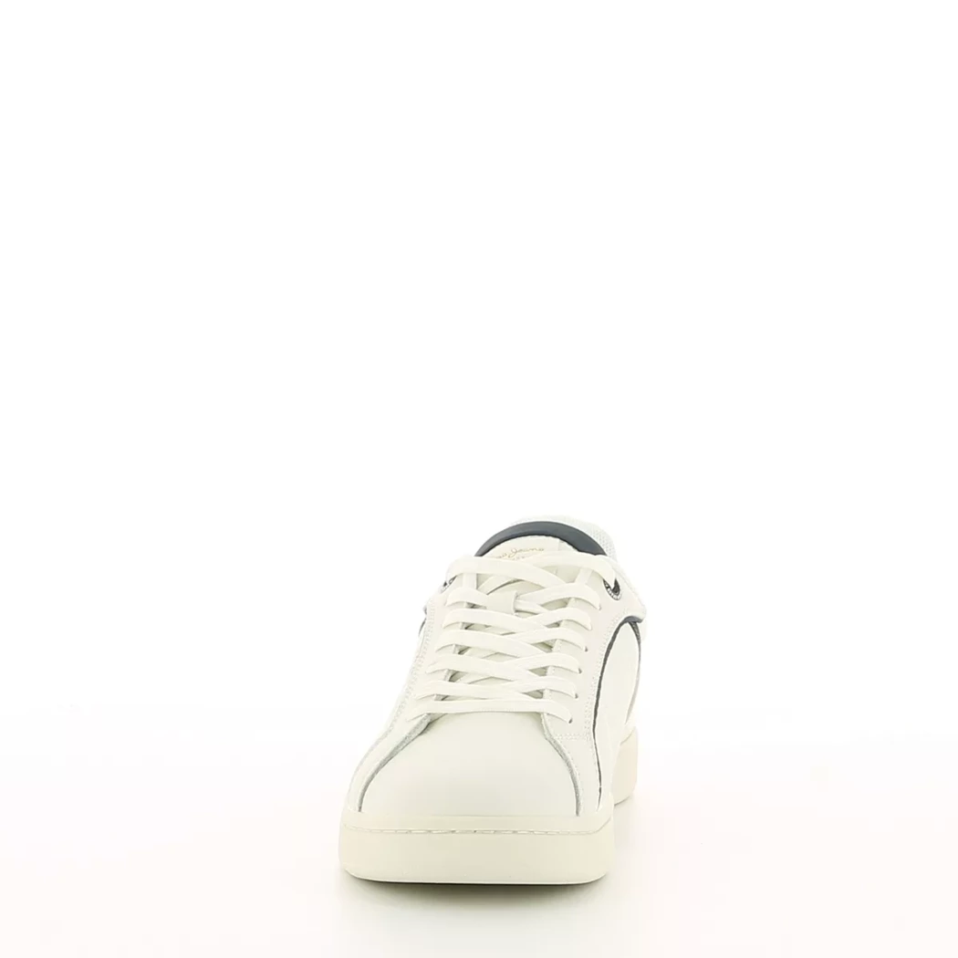 Image (5) de la chaussures Pepe Jeans - Baskets Blanc en Cuir synthétique
