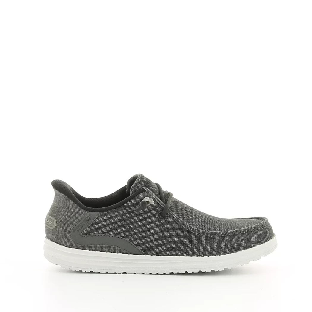 Image (2) de la chaussures Skechers - Baskets Gris en Textile