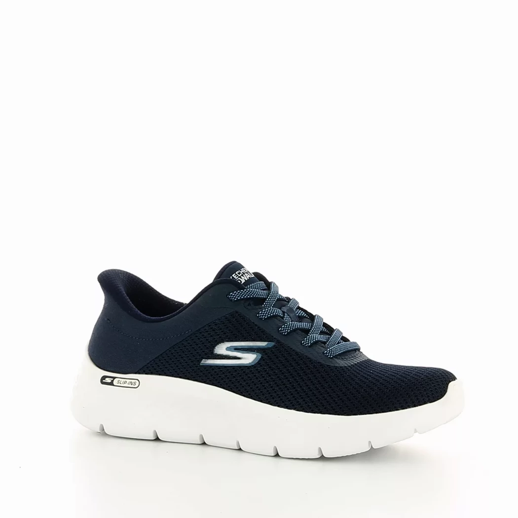 Image (1) de la chaussures Skechers - Baskets Bleu en Textile
