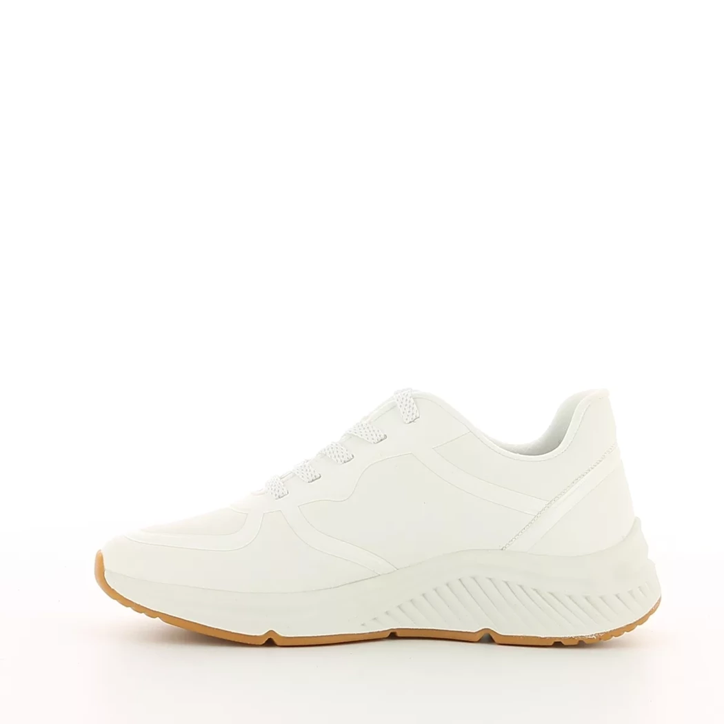 Image (4) de la chaussures Skechers - Baskets Blanc en Cuir synthétique