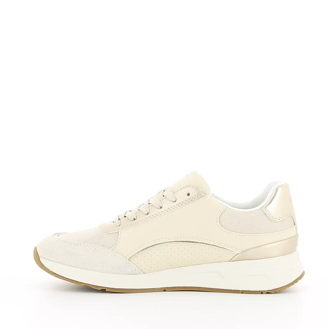 Image (4) de la chaussures Geox - Baskets Beige en Multi-Matières