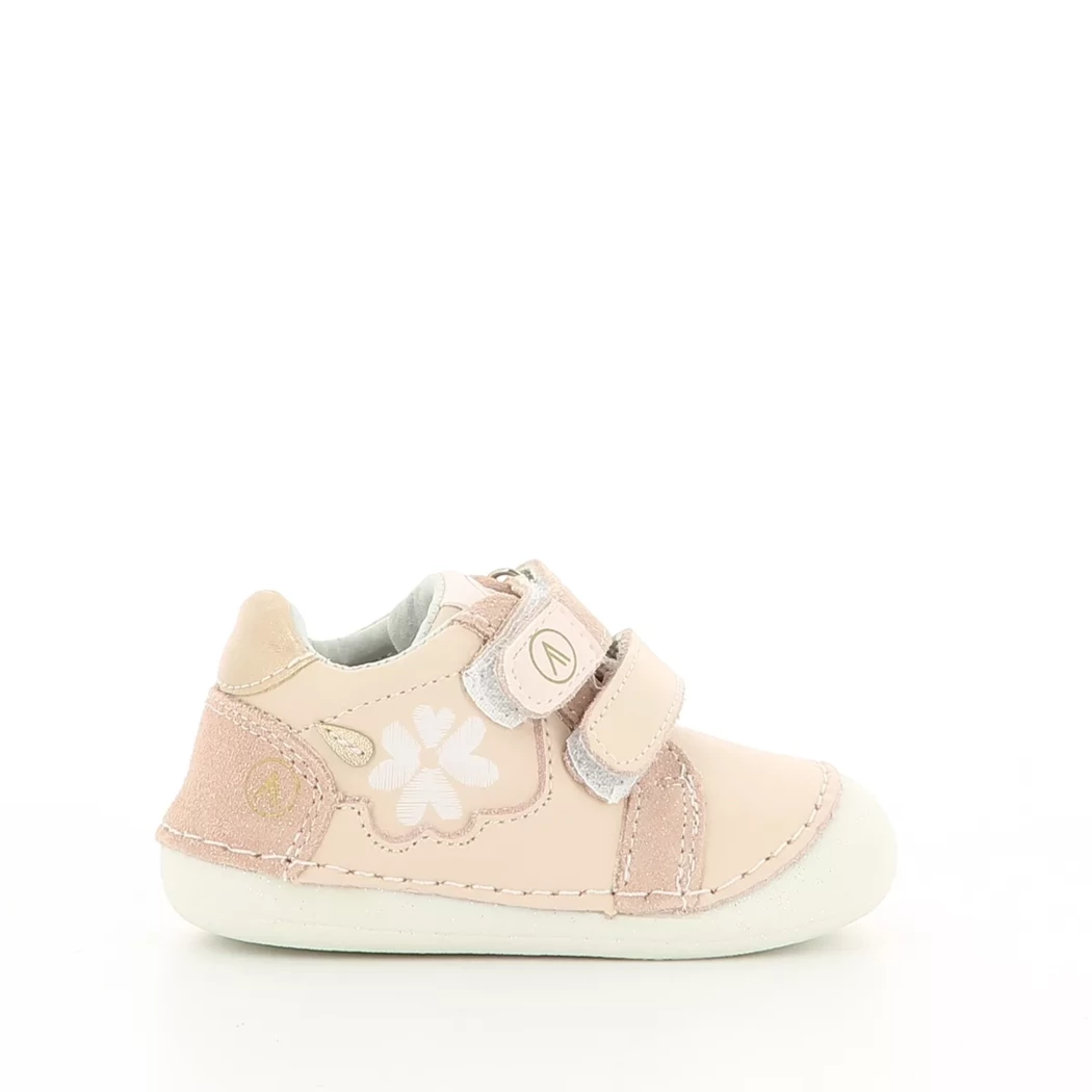 Image (2) de la chaussures Alma - Bottines Rose en Cuir