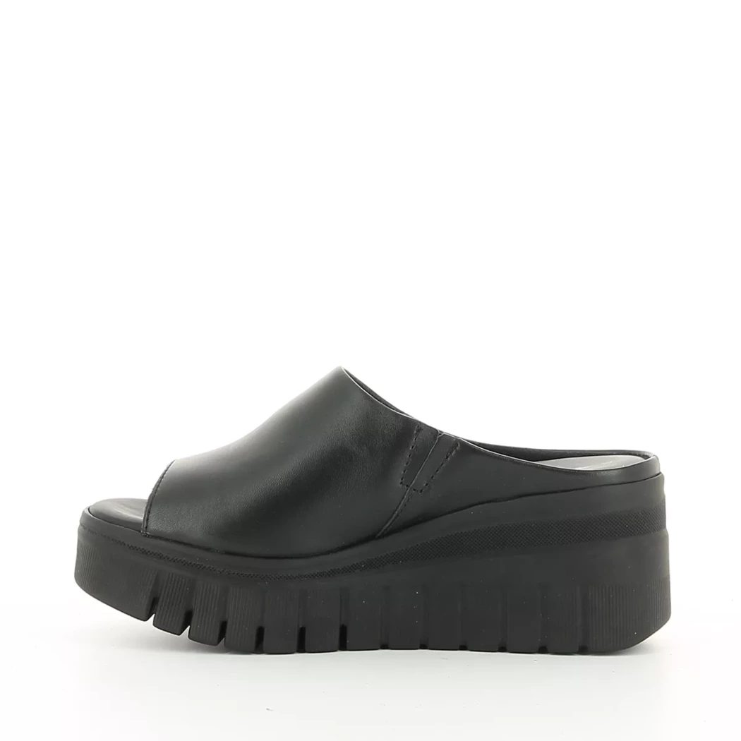 Image (4) de la chaussures Tamaris - Mules et Sabots Noir en Cuir