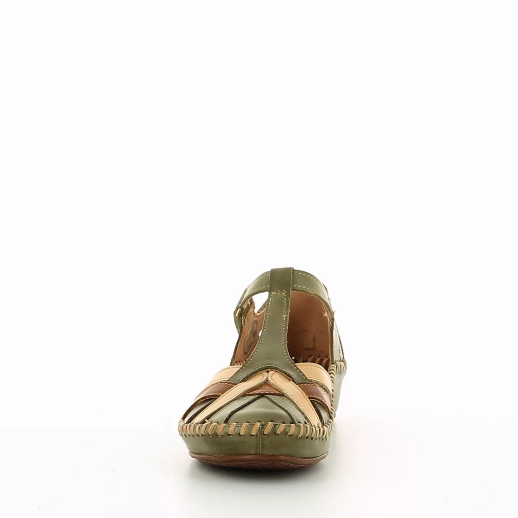Image (5) de la chaussures Pikolinos - Ballerines Vert en Cuir