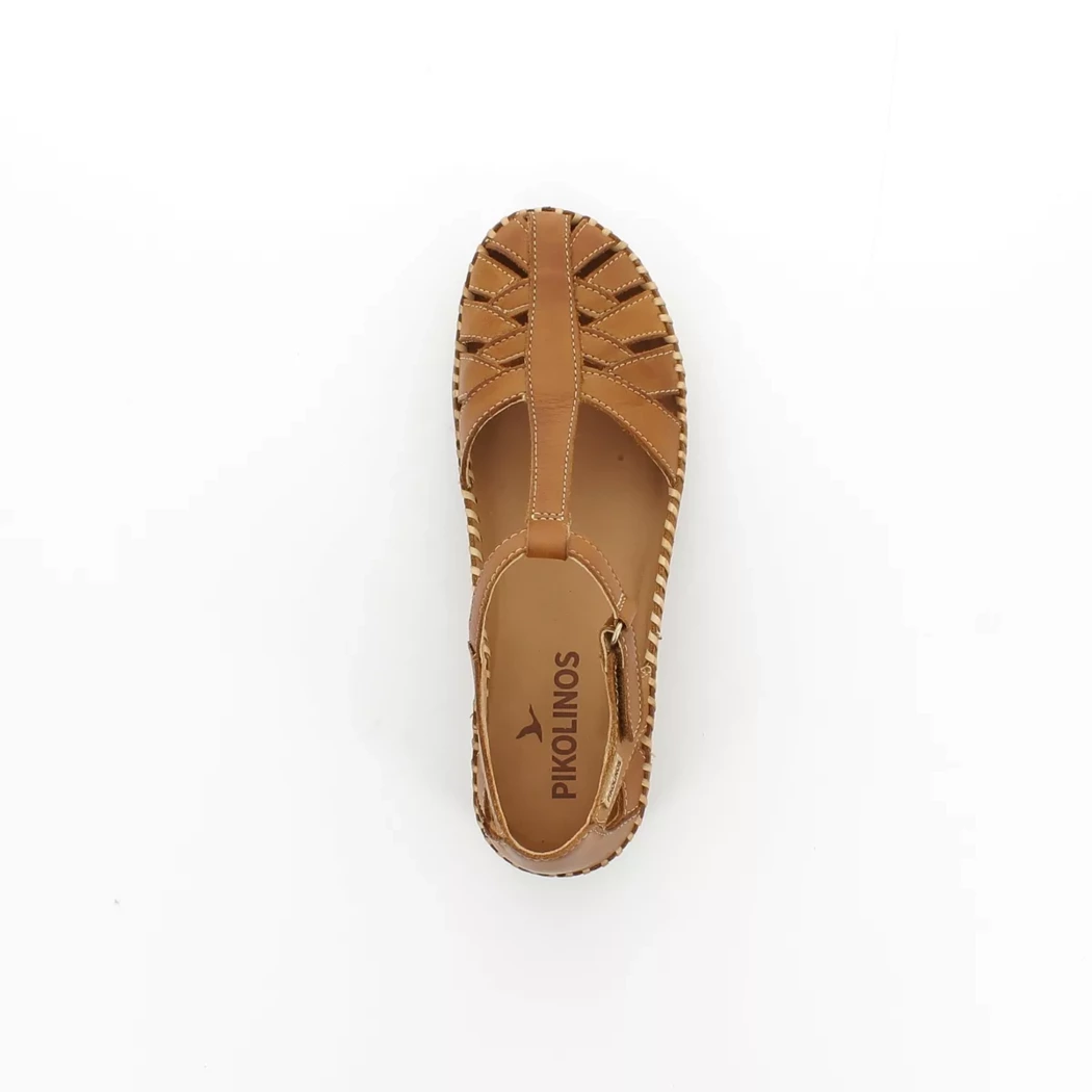 Image (6) de la chaussures Pikolinos - Ballerines Cuir naturel / Cognac en Cuir