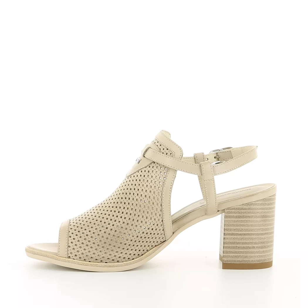 Image (4) de la chaussures Nero Giardini - Sandales et Nu-Pieds Beige en Cuir