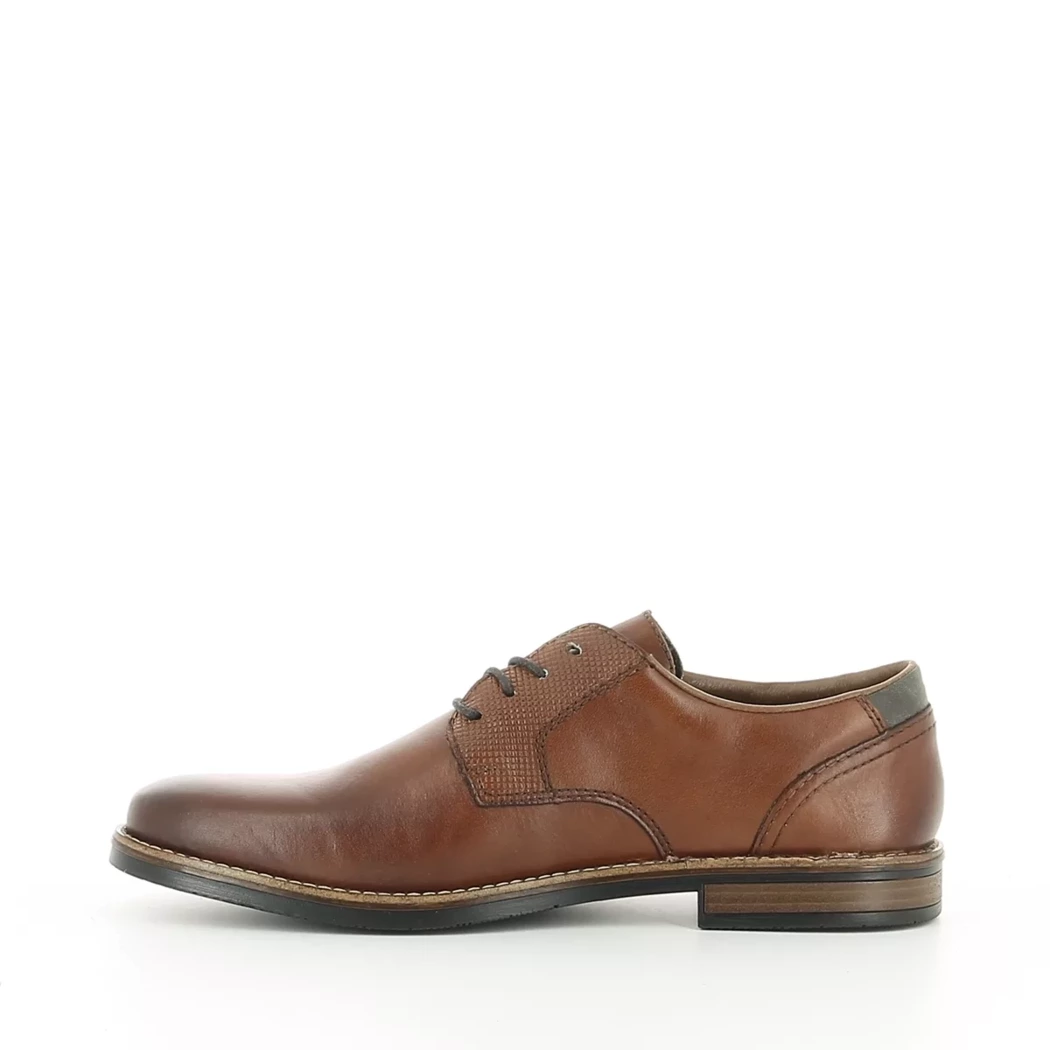 Image (4) de la chaussures Rieker - Chaussures à lacets Cuir naturel / Cognac en Cuir