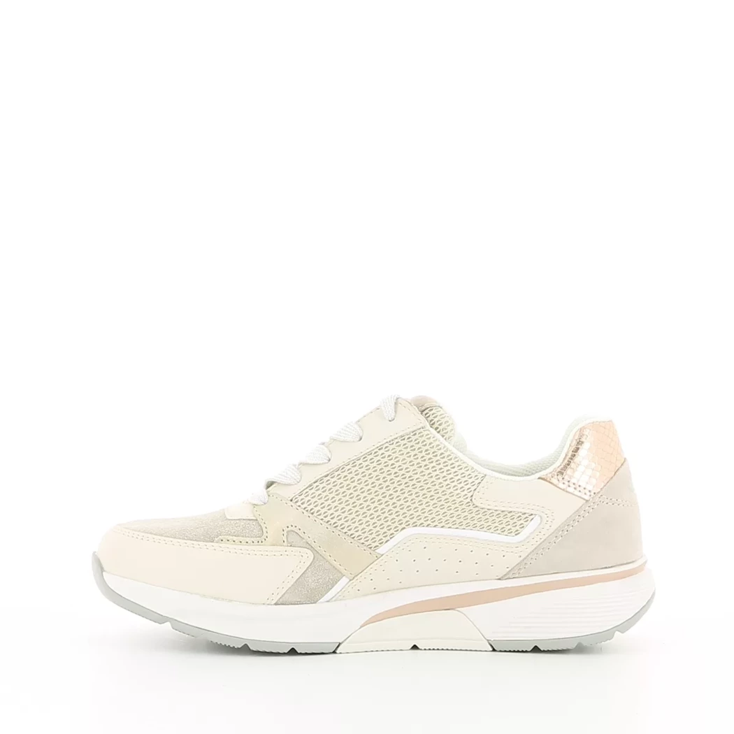 Image (4) de la chaussures Gabor - Baskets Beige en Multi-Matières