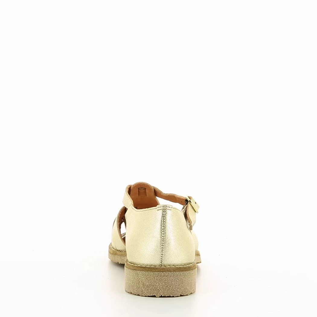 Image (3) de la chaussures Miss Boho - Sandales et Nu-Pieds Or / Bronze / Platine en Cuir