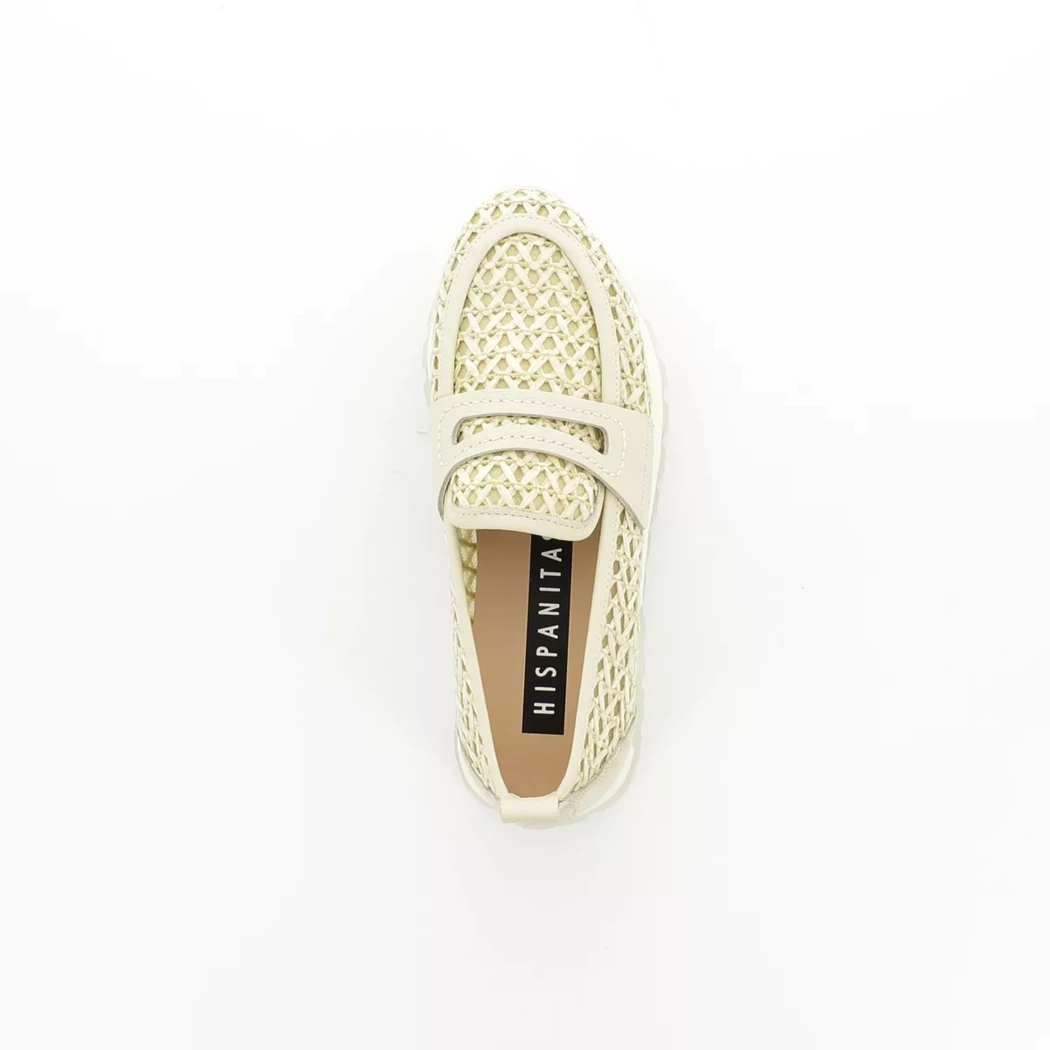 Image (6) de la chaussures Hispanitas - Mocassins Beige en Textile