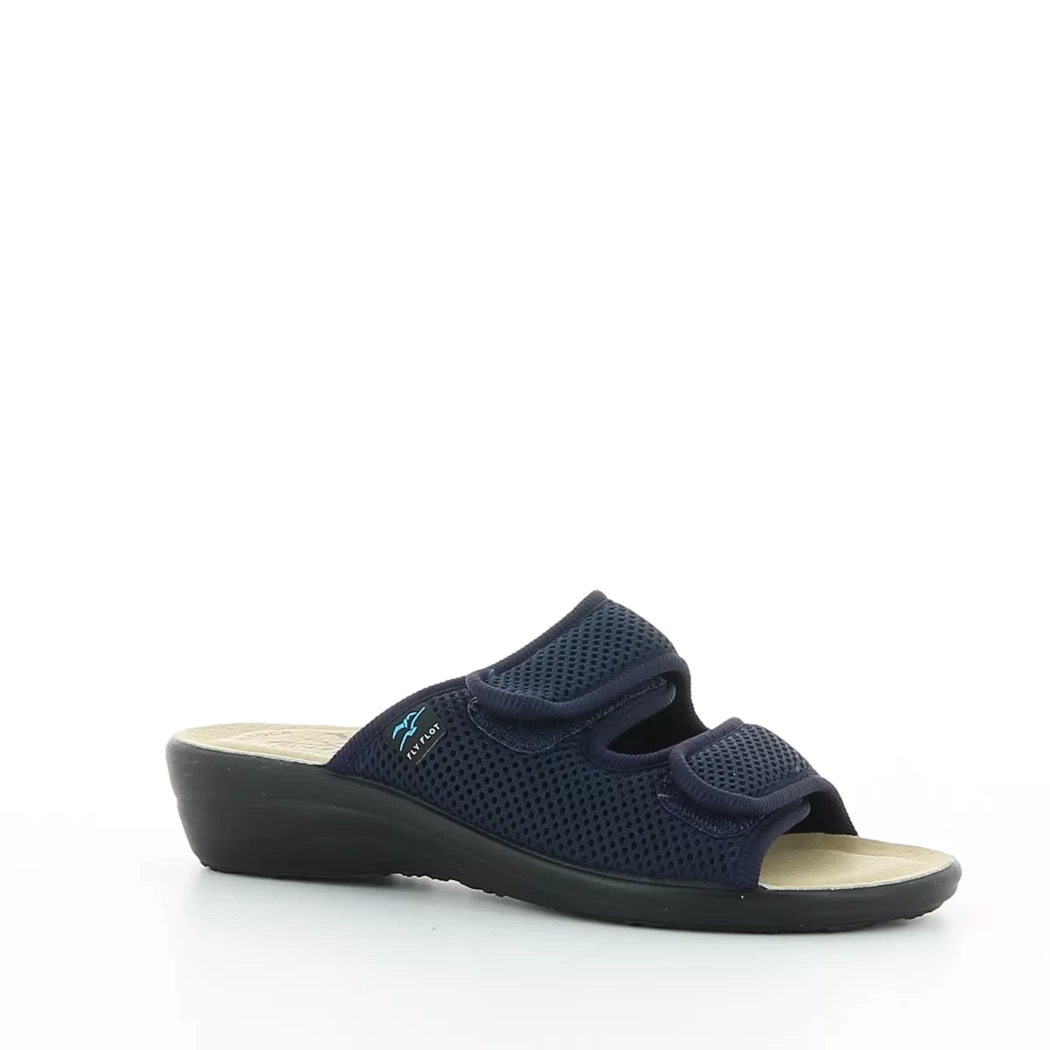 Image (1) de la chaussures Fly Flot - Mules et Sabots Bleu en Textile