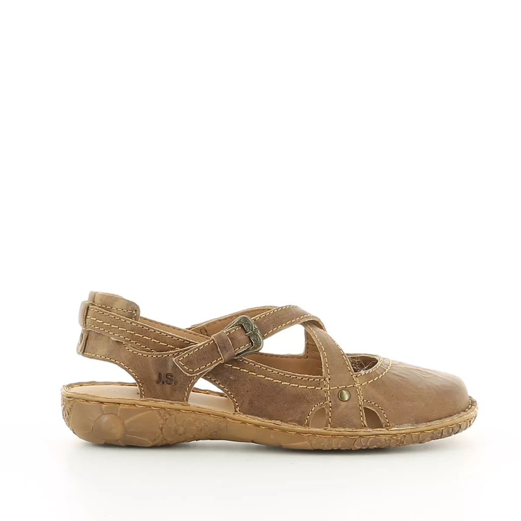 Image (2) de la chaussures Josef Seibel - Escarpins Taupe en Cuir