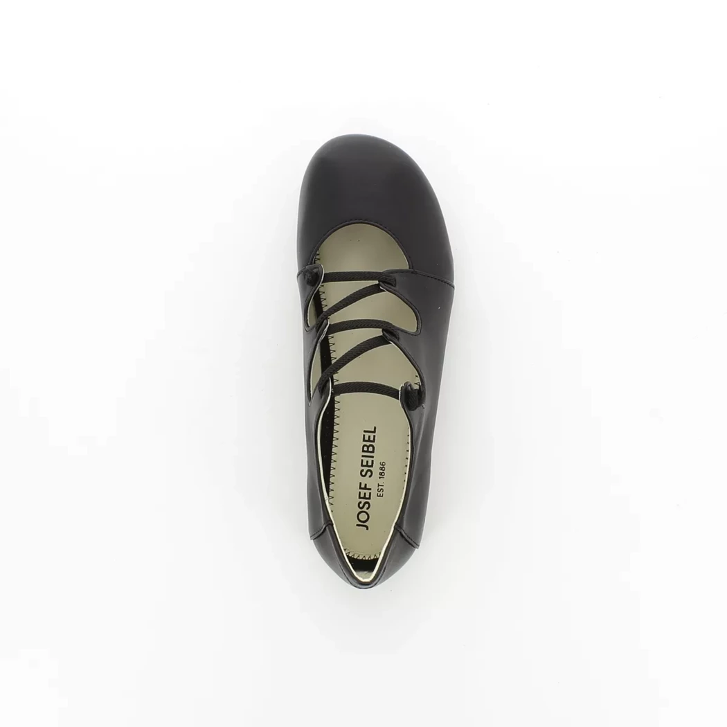 Image (6) de la chaussures Josef Seibel - Ballerines Noir en Cuir