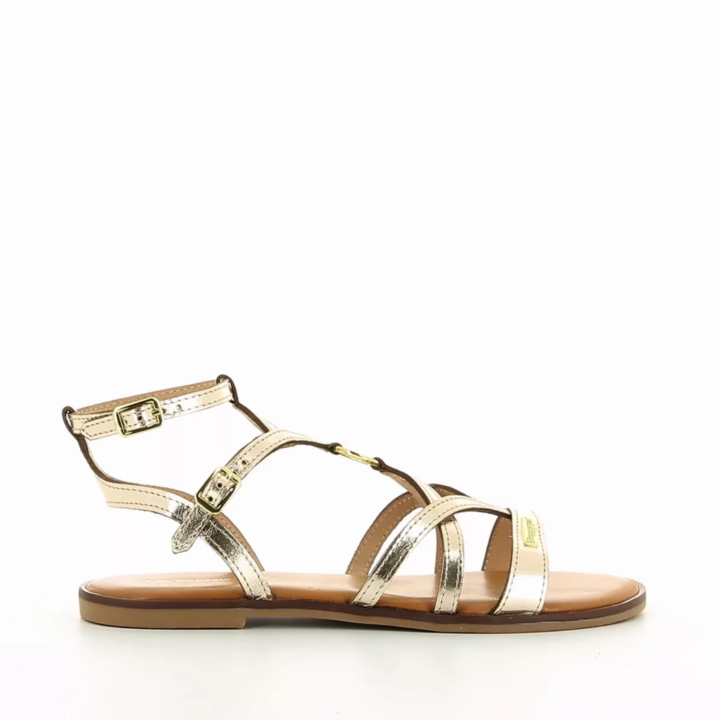 Image (2) de la chaussures Les Tropeziennes - Sandales et Nu-Pieds Rose en Cuir