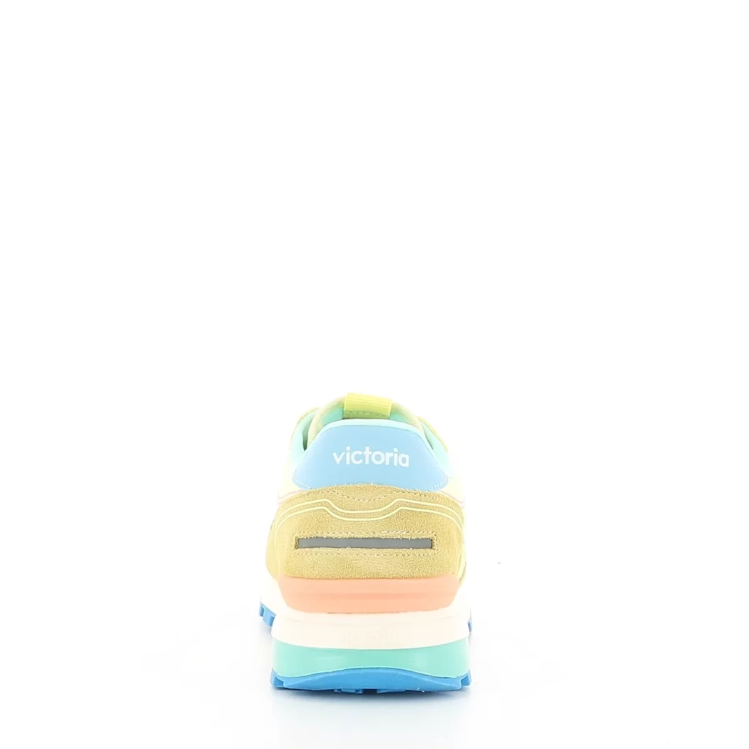 Image (3) de la chaussures Victoria - Baskets Jaune en Cuir nubuck